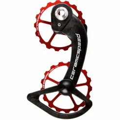 Système De Galets CeramicSpeed Oversize (enduit) -Pièces pour vélos Soldes CSOSPWSRed