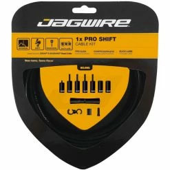 Page de garde -Pièces pour vélos Soldes Jagwire Pro 1x Shift Kit Gear Cables Black PCK550 15