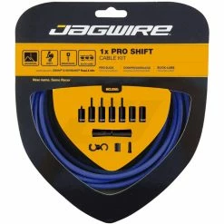 Kit De Câble De Vitesse Jagwire Pro 1x -Pièces pour vélos Soldes Jagwire Pro 1x Shift Kit Gear Cables Blue PCK555 2