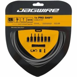 Kit De Câble De Vitesse Jagwire Pro 1x -Pièces pour vélos Soldes Jagwire Pro 1x Shift Kit Gear Cables Grey PCK551 2