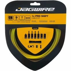 Kit De Câble De Vitesse Jagwire Pro 1x -Pièces pour vélos Soldes Jagwire Pro 1x Shift Kit Gear Cables Yellow PCK557 0