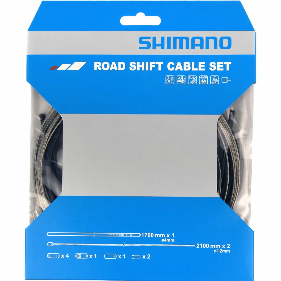 Câbles De Vitesse De Route Shimano (avec Câble Interne SST) 2 Câbles De Vitesse De Route Shimano (avec Câble Interne SST)