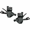 Jeu De Commandes Shimano Tiagra 10 Vitesses Rapidfire (cintres Plats) -Pièces pour vélos Soldes Shimano Tiagra 4703 3x10sp Flat Bar Shifter Set Gear Levers Black NotSet SL4700PA