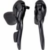 Paire De Leviers MicroSHIFT Advent X M100A Dual Control -Pièces pour vélos Soldes microSHIFT Advent X M100A Dual Control Lever Set Gear Levers Black SB M100A