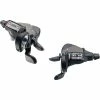 MicroSHIFT TS39-9 3x9 Speed Shifter Set -Pièces pour vélos Soldes microSHIFT TS39 9 3x9 Speed Shifter Set Gear Levers Black TS39 9